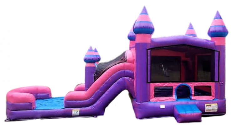 Enchanted Dream Castle Bounce and Dual Lane Slide Combo