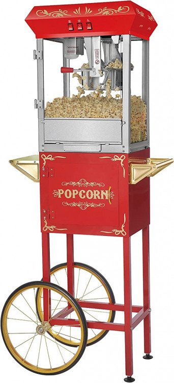 Popcorn Machine and Cart