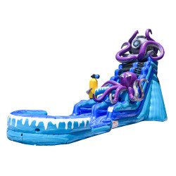 19' Deep Sea Water Slide W/Pool