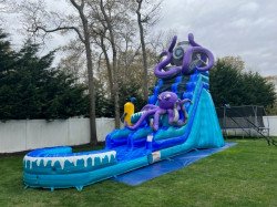 Deep20sea 1682519912 19' Deep Sea Water Slide W/Pool