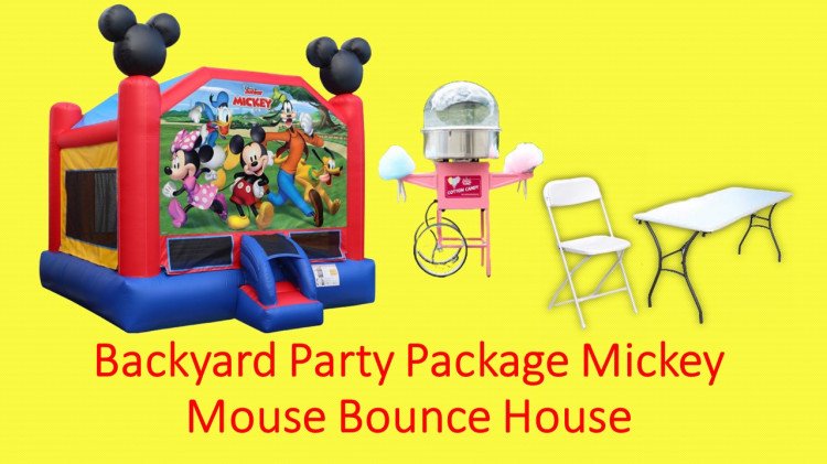 Backyard Party Package 1 Bounce House