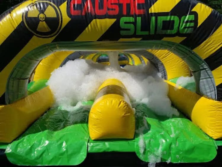 Caustic Double Lane  Slip and Slide (Foam Option to Purchase