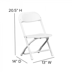 Kids Plastic Folding Chair 2023 10 27T14 59 15Z 56 1705428842 Kids Size Small WHITE Chairs