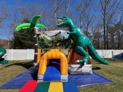 IMG 5771 1712083232 Jurassic Dinosaur Misting Bounce House Wet/Dry